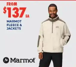 BCF Marmot Fleece & Jackets offer