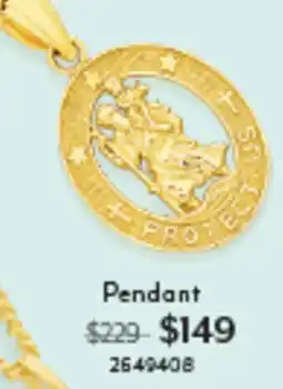 Angus & Coote Pendant offer