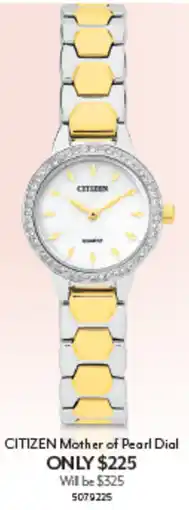 Angus & Coote Citizen Mother of Pearl Dial offer
