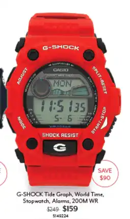 Angus & Coote G-SHOCK Tide Graph offer