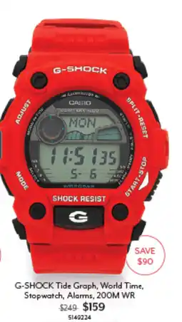 Angus & Coote G-SHOCK Tide Graph offer
