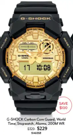 Angus & Coote G-SHOCK Carbon Core Guard offer