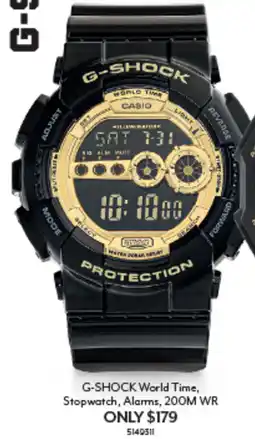 Angus & Coote G-SHOCK World Time offer
