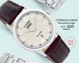 Angus & Coote Citizen Eco-Drive offer