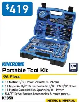 Kincrome Kincrome Portable Tool Kit offer