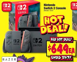 JB Hi-Fi Nintendo Switch 2 Console offer