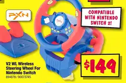 JB Hi-Fi PXN V2 WL Wireless Steering Wheel For Nintendo Switch offer