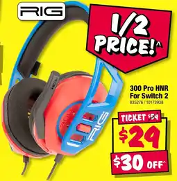 JB Hi-Fi RIG 300 Pro HNR For Switch 2 offer