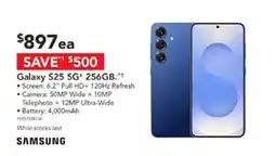 Harvey Norman Galaxy S25 5G 256GB offer