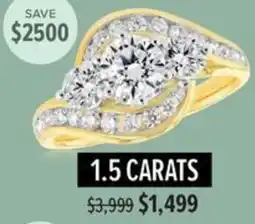 Shiels 1.5 carats Diamond Ring offer