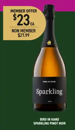 Dan Murphy's Bird in Hand Sparkling Pinot Noir offer