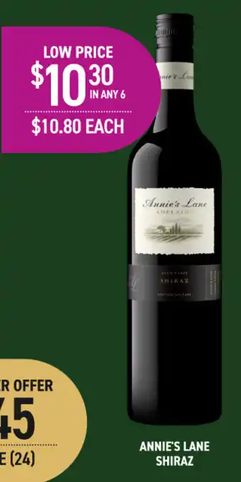 Annie's Lane Shiraz