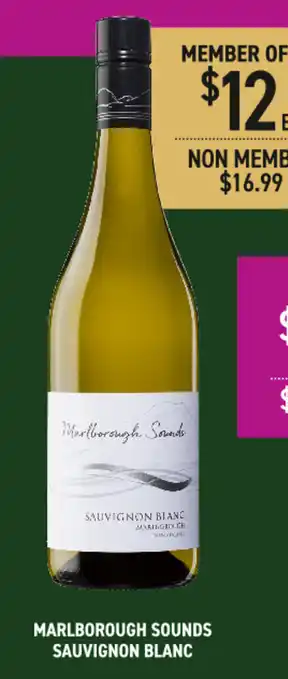 Dan Murphy's Marlborough Sounds Sauvignon Blanc offer