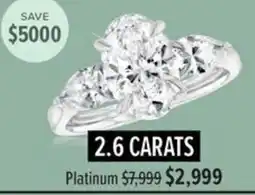 Shiels Platinum ring offer