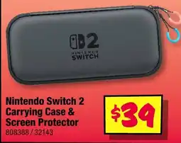 JB Hi-Fi Nintendo Switch 2 Carrying Case & Screen Protector offer