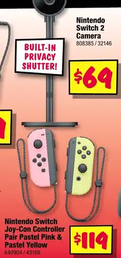 JB Hi-Fi Nintendo Switch 2 Camera offer