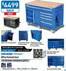 Kincrome Kincrome Contour Workstation offer