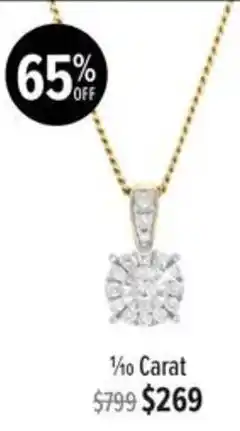 Shiels 1/10 Carat Pendant offer