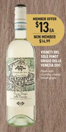 Dan Murphy's Vigneti Del Sole Pinot Grigio delle Venezie offer