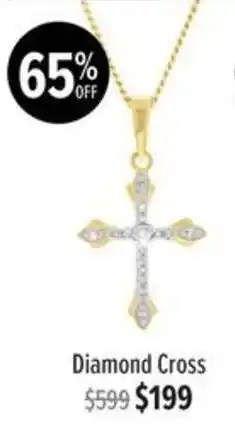 Shiels Diamond Cross offer
