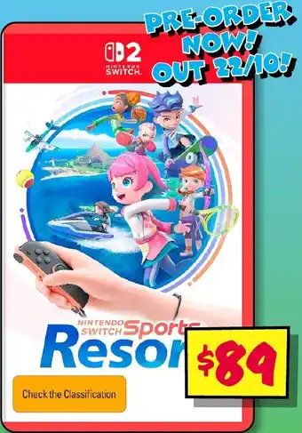 Nintendo Switch Sports Resort