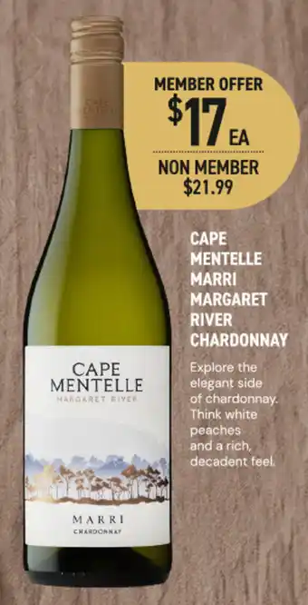 Dan Murphy's Cape Mentelle Marri Chardonnay offer