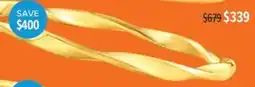 Shiels Gold Twist Tongs offer