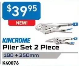Kincrome Kincrome Plier Set 2 Piece offer