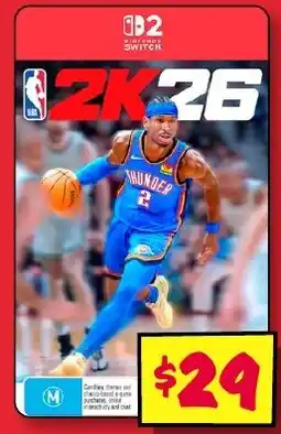 JB Hi-Fi NBA 2K26 offer