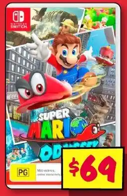 JB Hi-Fi Nintendo Switch Super Mario Odyssey offer