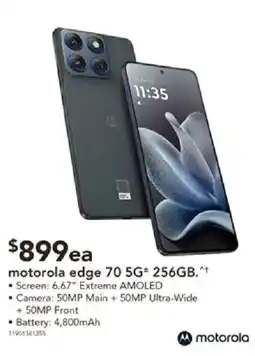 Harvey Norman motorola edge 70 5G offer