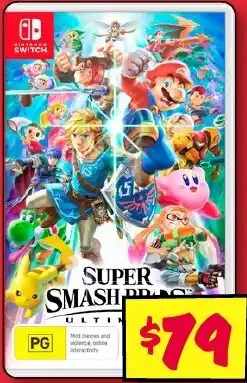 JB Hi-Fi Nintendo Switch Super Smash Bros. Ultimate offer