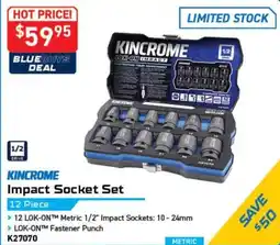 Kincrome Kincrome Impact Socket Set offer