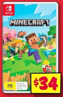 JB Hi-Fi Minecraft offer