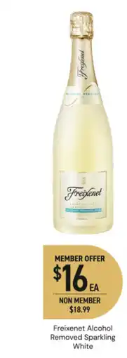 Dan Murphy's Freixenet Alcohol Removed Sparkling White offer