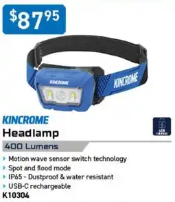 Kincrome Kincrome Headlamp offer