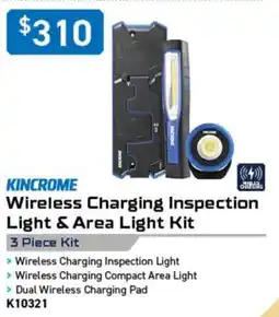 Kincrome Kincrome Wireless Charging Inspection Light & Area Light Kit offer