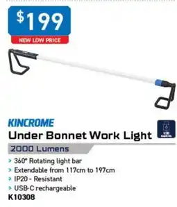 Kincrome Kincrome Under Bonnet Work Light offer