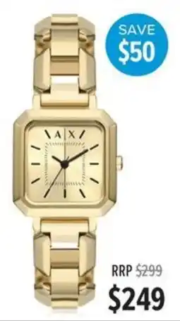 Shiels Armani Exchange watch offer