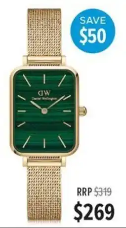 Shiels Capital Wellington watch offer