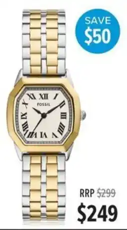 Shiels Fossil watch offer