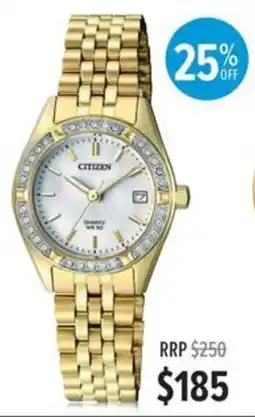 Shiels Citizen watch offer