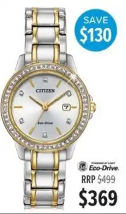 Shiels Citizen Eco-Drive offer
