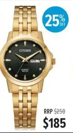Shiels Citizen watch offer