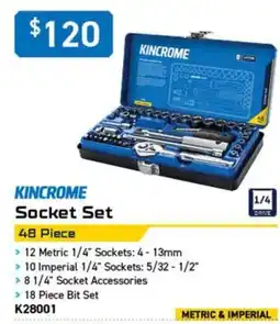 Kincrome Kincrome Socket Set offer