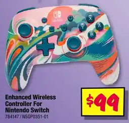 JB Hi-Fi Enhanced Wireless Controller For Nintendo Switch offer