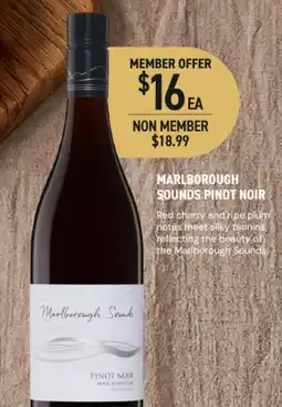 Dan Murphy's Marlborough Sounds Pinot Noir offer