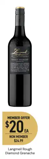 Dan Murphy's Langmeil Rough Diamond Grenache offer
