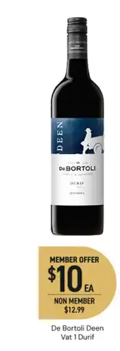 Dan Murphy's De Bortoli Deen Vat 1 Durif offer