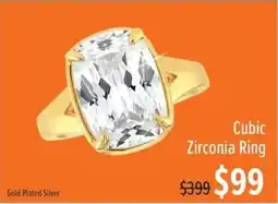 Shiels Cubic Zirconia Ring offer